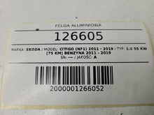 Load image into Gallery viewer, 1x Alufelge 15 Zoll 5.5" 4x100 41ET Glanz Grau Skoda Citigo Rim Wheel FEL9402734615jo