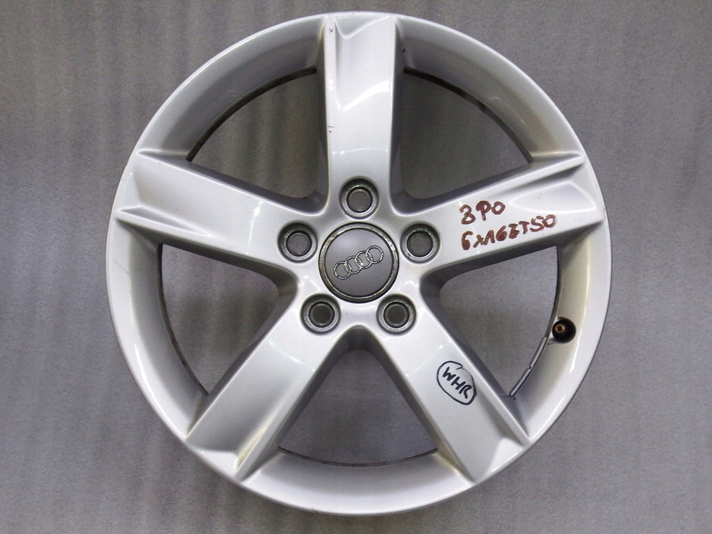 1x Alufelge 16 Zoll 6.0" 5x112 50ET Glanz 8P0071496G Audi A3 Rim Wheel