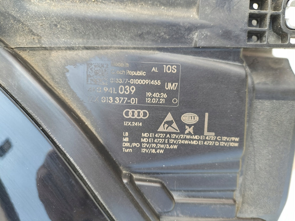 Frontscheinwerfer Audi A6 C8 4K0941039 4K0941040 LED Ein Satz Headlight SCH7155569600jy