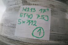 Load image into Gallery viewer, 1x Alufelge 17 Zoll 7.5&quot; 5x112 40ET A2134011200 Mercedes-Benz W213 Rim Wheel