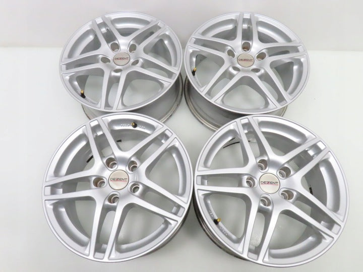 4x Alufelge 16 Zoll 7.0" 5x112 50ET Glanz Silber KBA47286 Audi I Rim Wheel FEL7233077078tl