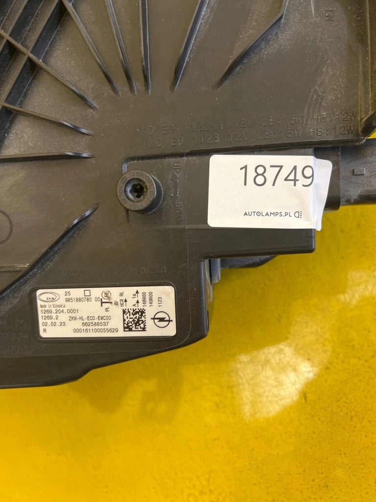 Frontscheinwerfer Opel Astra L 9851880780 LED Rechts Scheinwerfer Headlight SCH4398576171fp