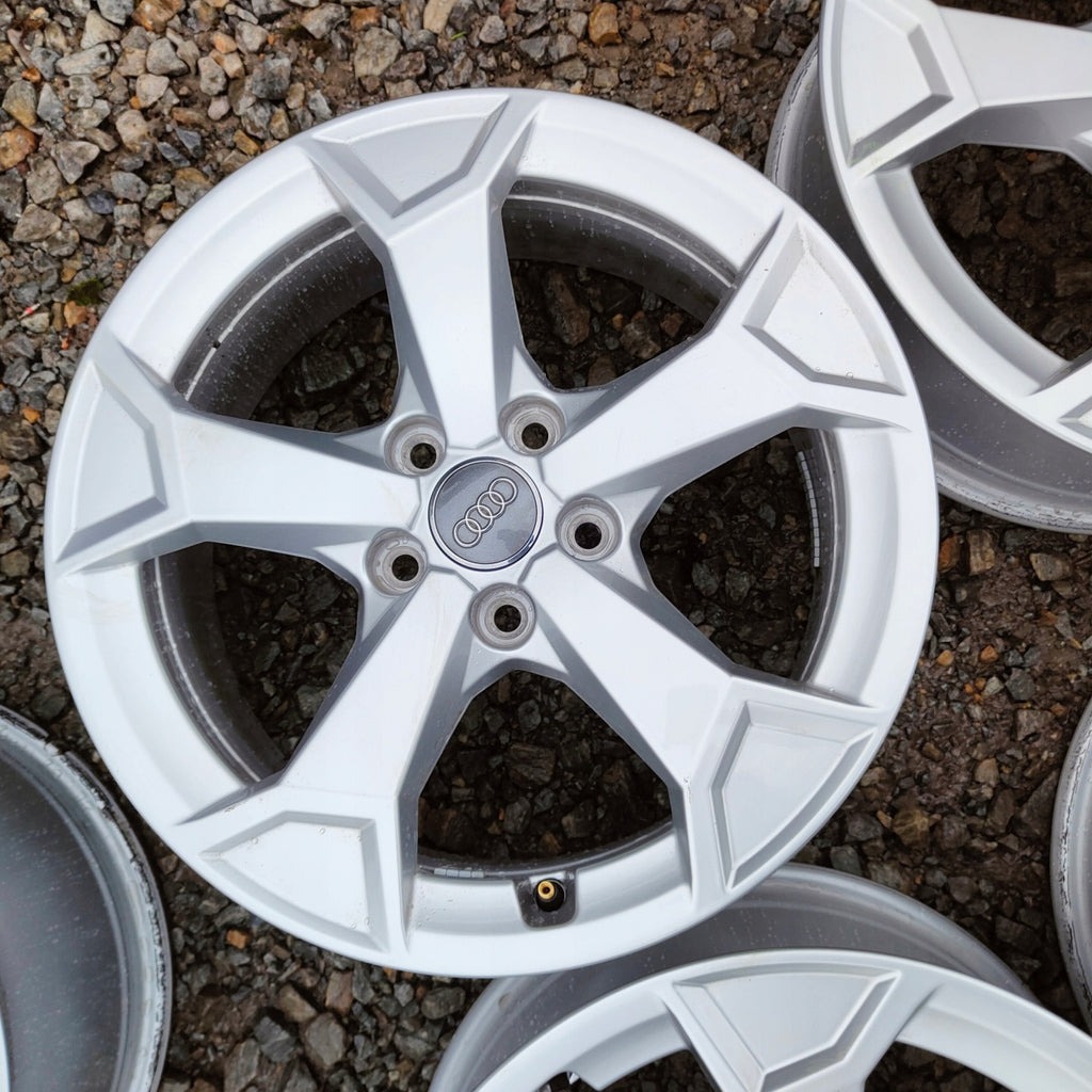 4x Alufelge 17 Zoll 6.5" 5x112 38ET Glanz Grau 83A601025 Audi Mg Rim Wheel FEL8026367098fq
