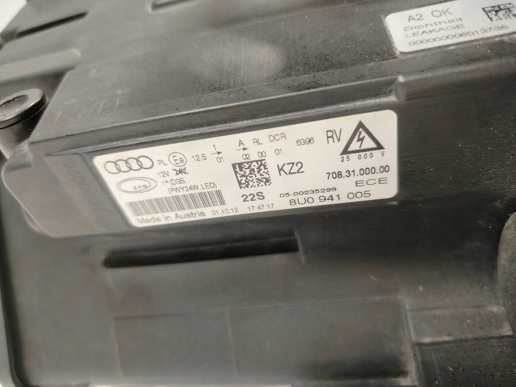 Frontscheinwerfer Audi Q3 8U0941005 Xenon Links Scheinwerfer Headlight SCH1027562861wb