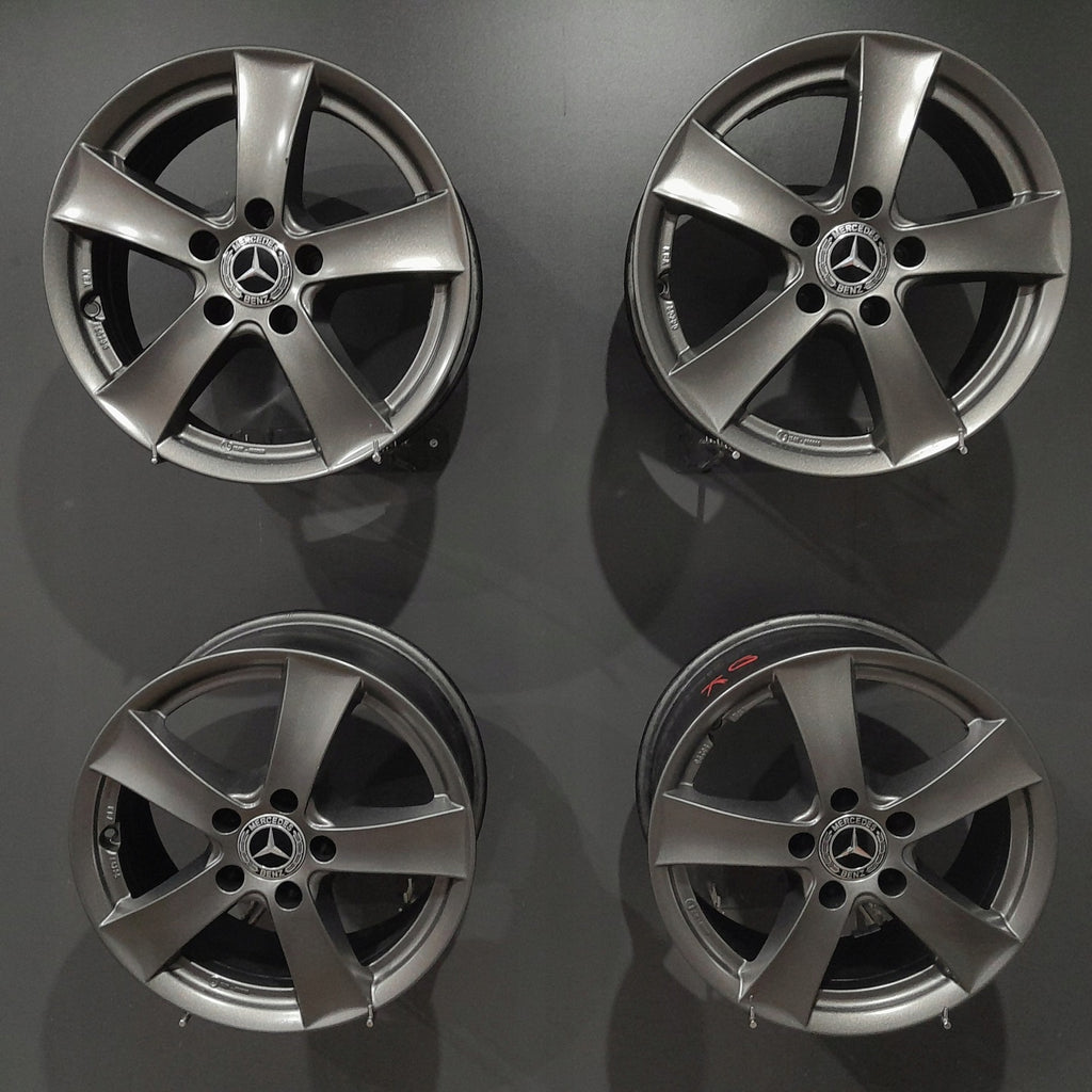 4x Alufelge 16 Zoll 6.5" 5x112 38ET KBA50290 Mercedes-Benz W176 W177 Rim Wheel FEL6001943387ud