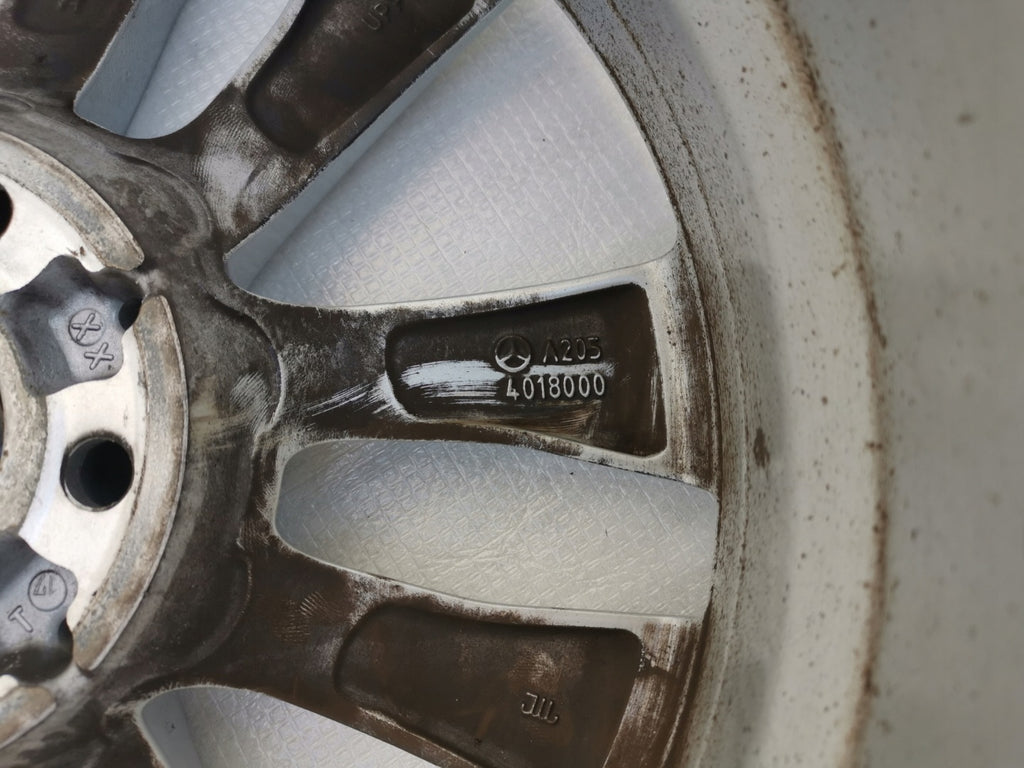 4x Alufelge 17 Zoll 7.0" 5x112 48 5ET Silber A2054018000 Mercedes-Benz W205 FEL2793910542py