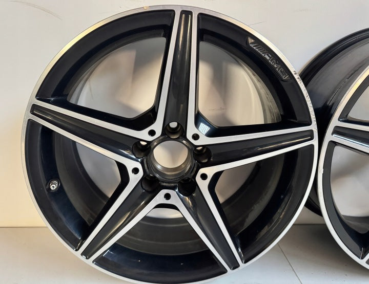1x Alufelge 18 Zoll 7.5" 5x112 33ET A2054014800C Mercedes-Benz W205 A205 FEL4531600638bi