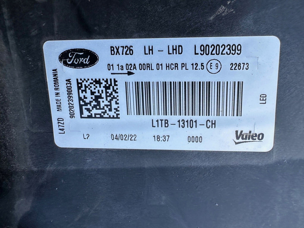 Frontscheinwerfer Ford Puma L1TB-13101-CH LED Links Scheinwerfer Headlight SCH9092441269lg