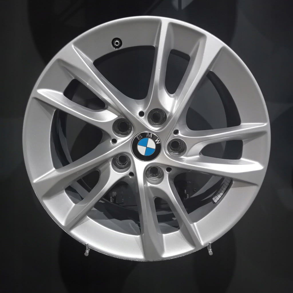 4x Alufelge 16 Zoll 7.0" 5x112 47ET Glanz Silber 6855083 BMW 2 F45 F46 Rim Wheel FEL4324786280kd