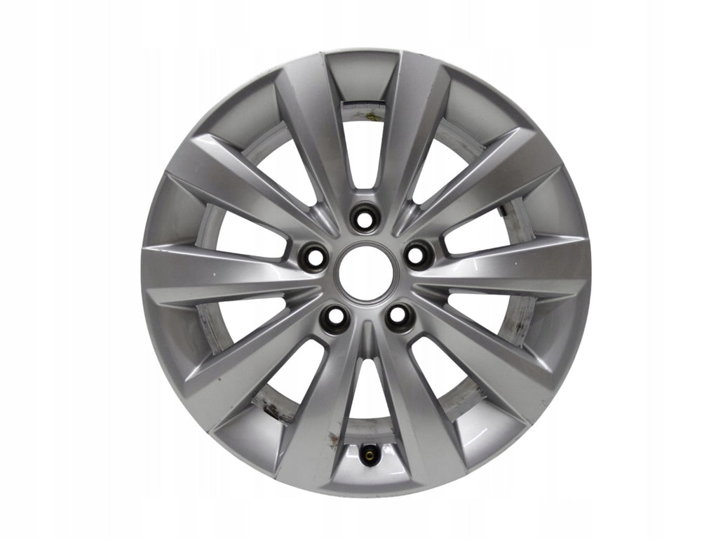 1x Alufelge 16 Zoll 6.5" 5x112 44ET Glanz Silber 5C0601025T VW Beetle Rim Wheel FEL5976365312bh