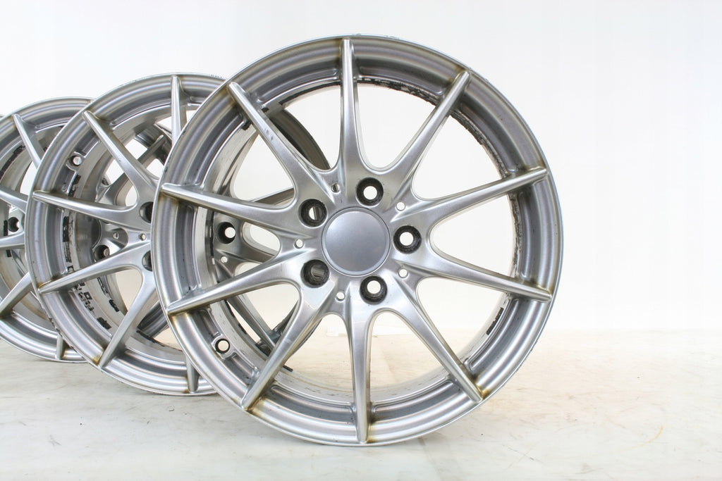 4x Alufelge 16 Zoll 7.0" 5x112 43ET Silber A2044015702 Mercedes-Benz W204