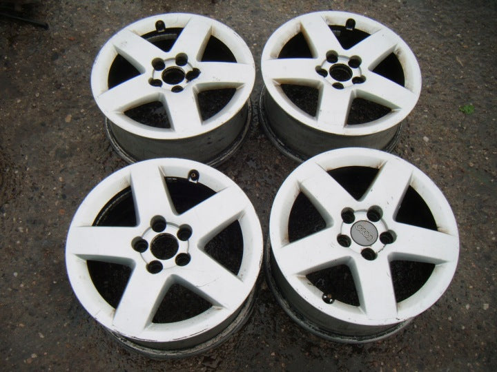 4x Alufelge 15 Zoll 6.0" 5x100 38ET 8L0601025P Audi A3 Rim Wheel FEL7868227217rf