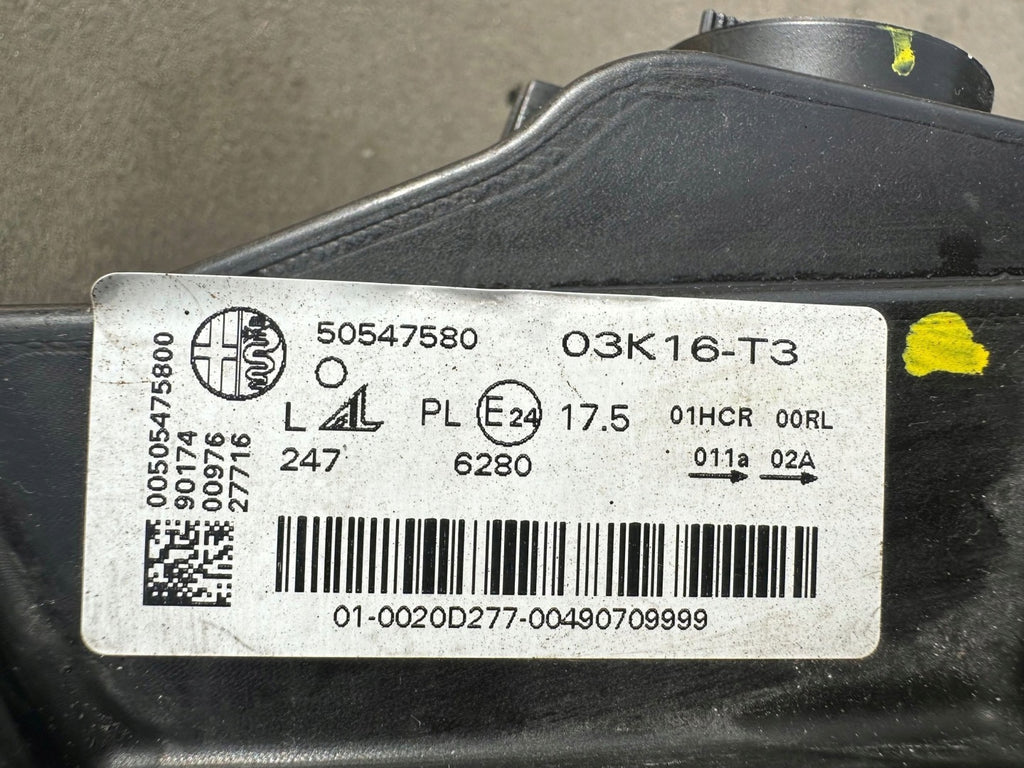 Frontscheinwerfer Alfa Romeo Giulia 50547580 20D277004907003K16T3 Links SCH4486259598ma