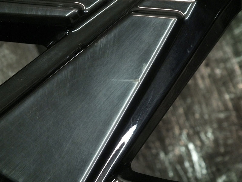 1x Alufelge 17 Zoll 7.5" 5x108 44ET Glanz Schwarz 9843281580 Opel Astra L