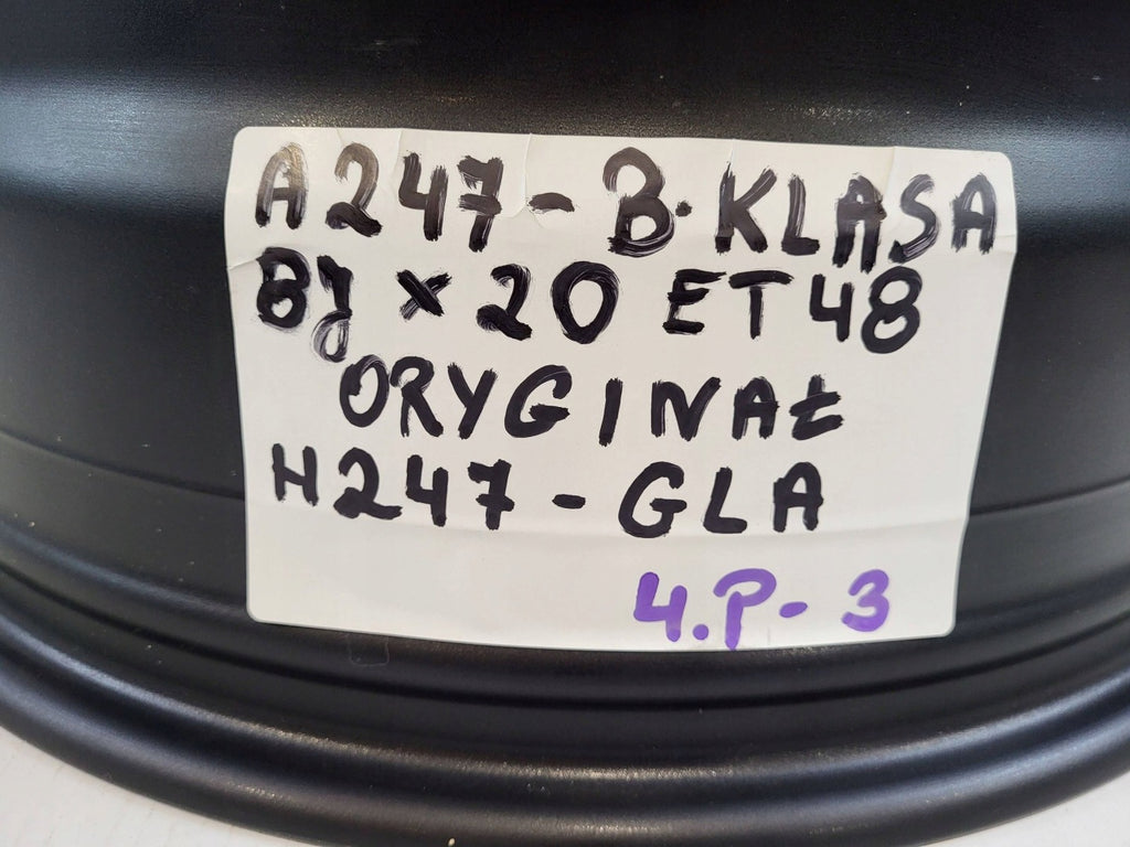 1x Alufelge 20 Zoll 8.0" 5x112 A2474014000 Mercedes-Benz W247 Rim Wheel FEL6524107970we