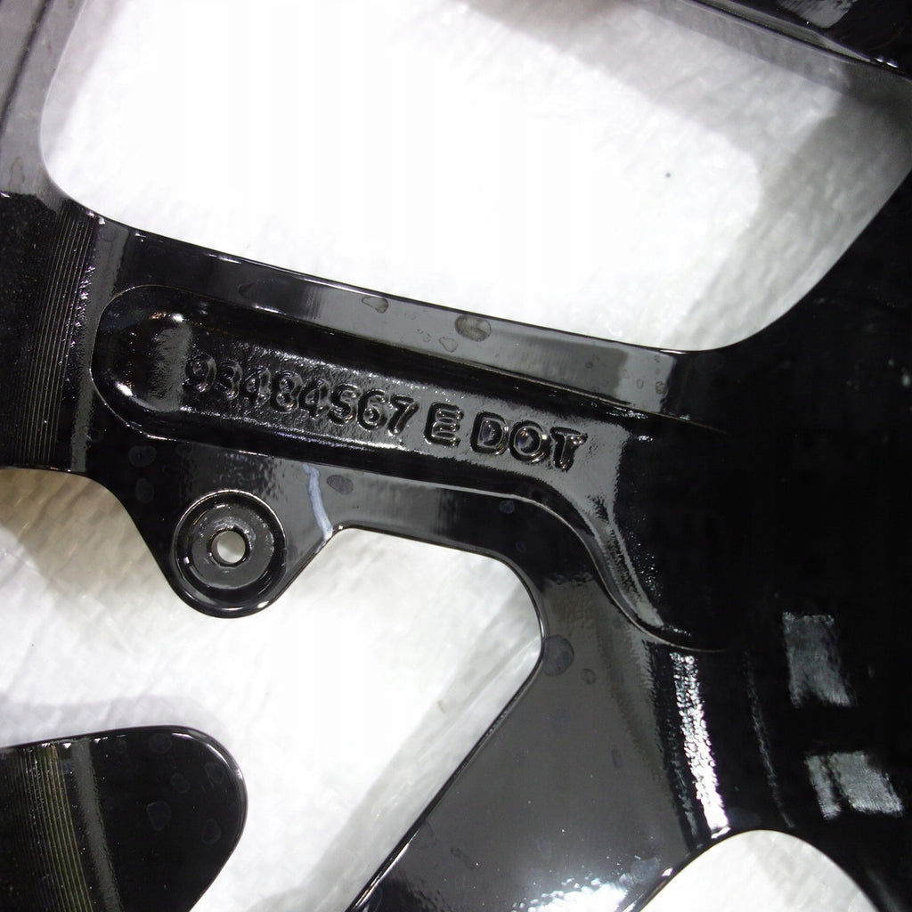 1x Alufelge 17 Zoll 7.0" 4x108 32ET Glanz 93484567 Opel Corsa F Rim Wheel