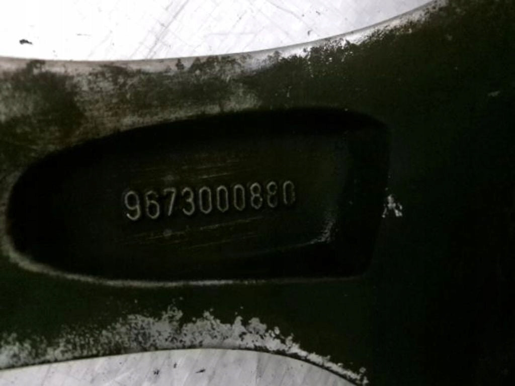 1x Alufelge 18 Zoll 6.5" 5x108 9673000880 Citroën C5 Iii Rim Wheel FEL3239527112vj