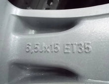 Load image into Gallery viewer, 1x Alufelge 15 Zoll 6.5" 5x110 35ET 13116622 Opel Astra Zafira B Rim Wheel FEL4821043428hp
