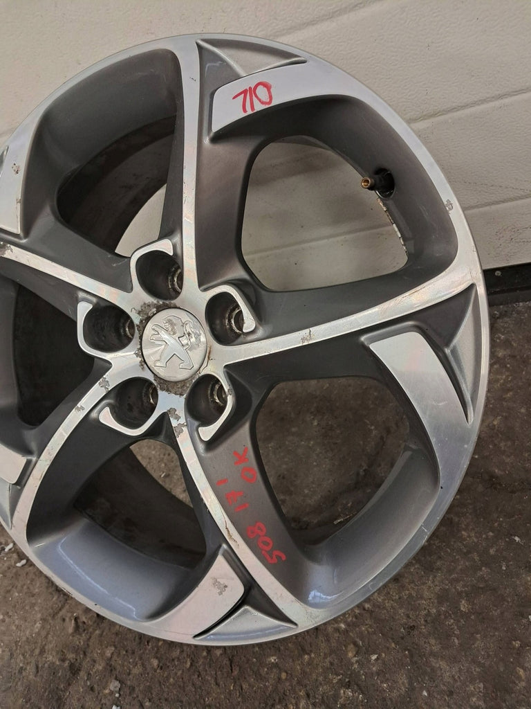 1x Alufelge 17 Zoll 7.0" 5x108 46ET Glanz Silber 9671401677 Peugeot 508 FEL1754603628wx