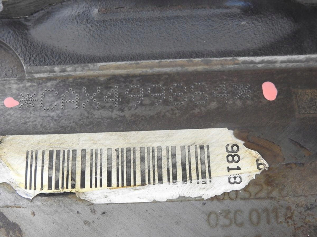 Motor VW Golf VI CAXA 1.4 TSI 122PS 90kW 285TKm 2010 Benzin Engine Unkomplett