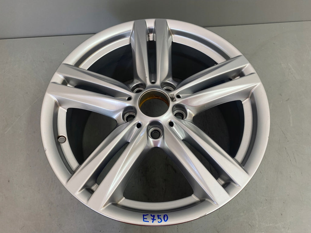 1x Alufelge 18 Zoll 8.0" 5x120 52ET Glanz Silber 7845853 BMW F21 F20 Rim Wheel FEL6714677834ro