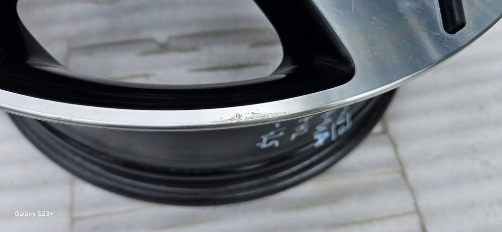 1x Alufelge 17 Zoll 7.0" 5x108 42 5ET Glanz Schwarz J1BC-1007-D1A Ford Fiesta