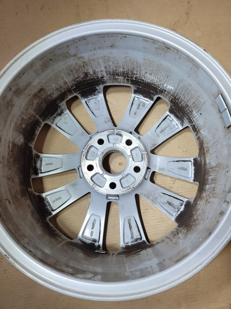1x Alufelge 17 Zoll 7.0" 5x112 54ET Glanz Silber 5K0601025Q VW Golf V Plus FEL8225365074pm