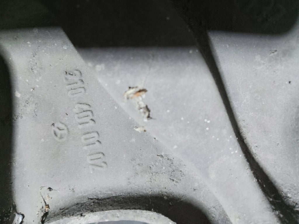 4x Alufelge 15 Zoll 7.0" 5x112 2104010102 Mercedes-Benz W210 Rim Wheel FEL3422012101bn