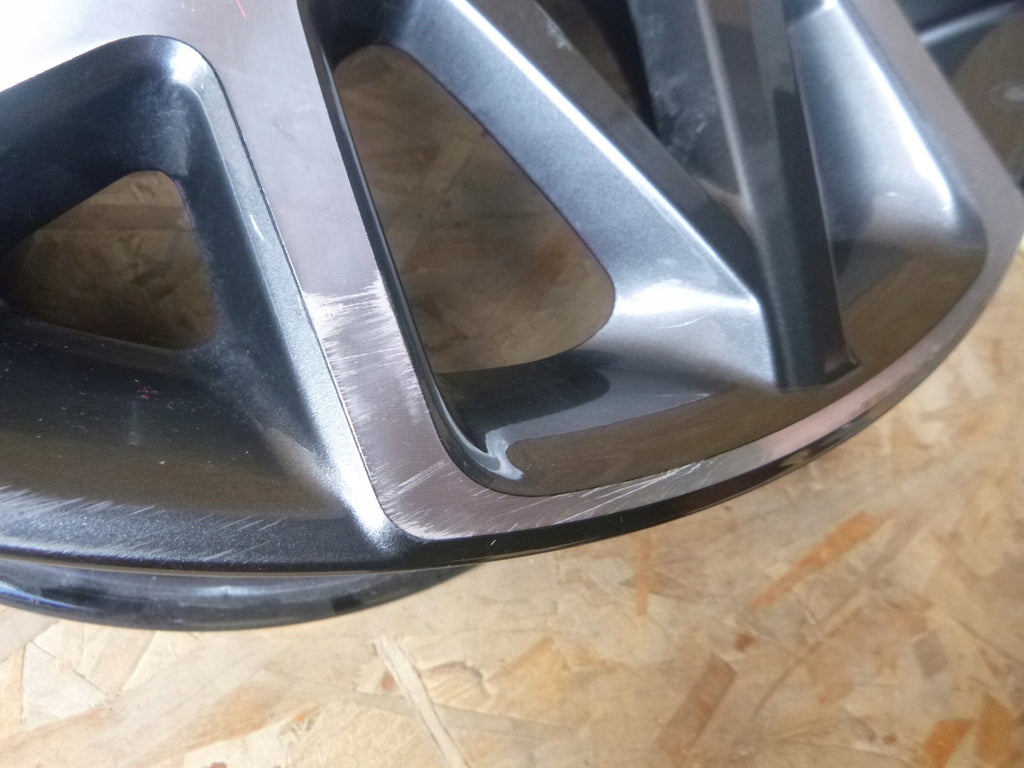 1x Alufelge 18 Zoll 7.5" 5x114.3 50ET Matt Graphit 52910-CM300 Hyundai I Mg FEL6624087063ti