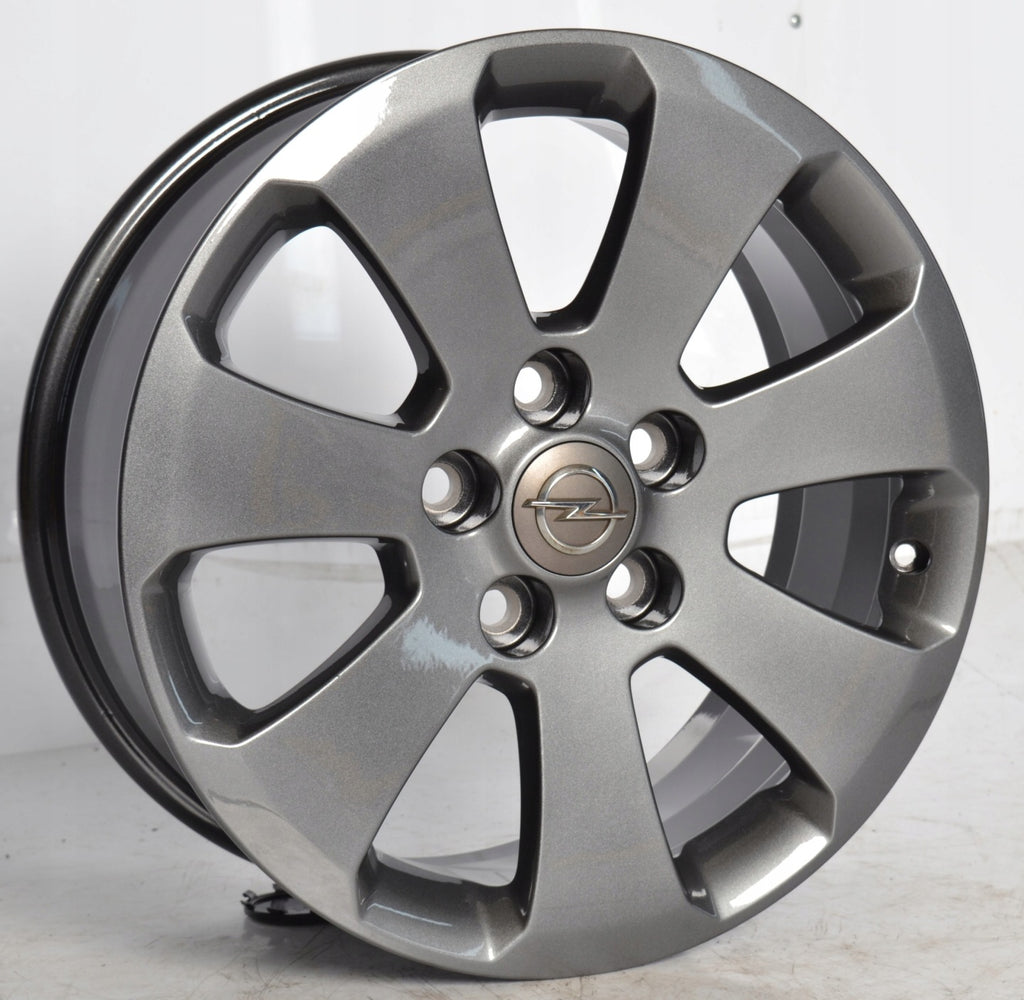 4x Alufelge 17 Zoll 7.0" 5x120 41ET Glanz Graphit 13235010 Opel Insignia FEL7505781006xg