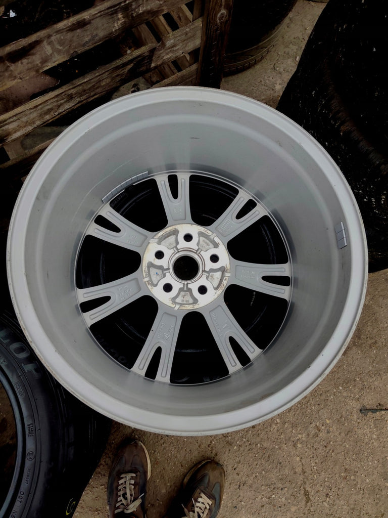 1x Alufelge 19 Zoll 9.5" 5x114.3 45ET Glanz Silber 1188-222-00-C Tesla Model Y FEL9412834419pj