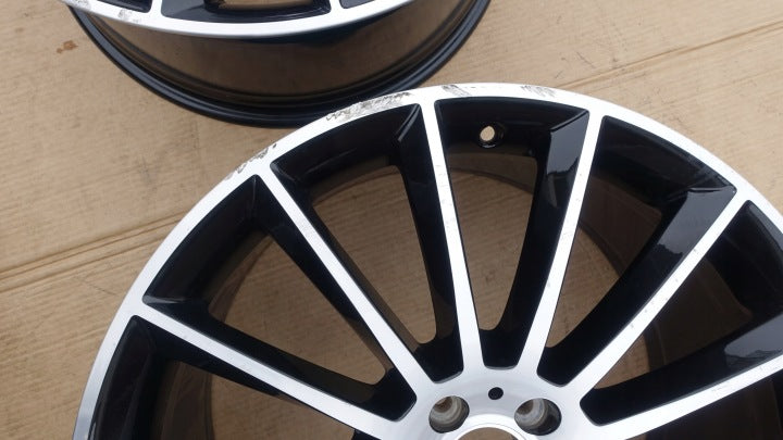 1x Alufelge 21 Zoll 10.0" 5x112 54ET A1674013400 Mercedes-Benz Gle Rim Wheel FEL6483566935wn