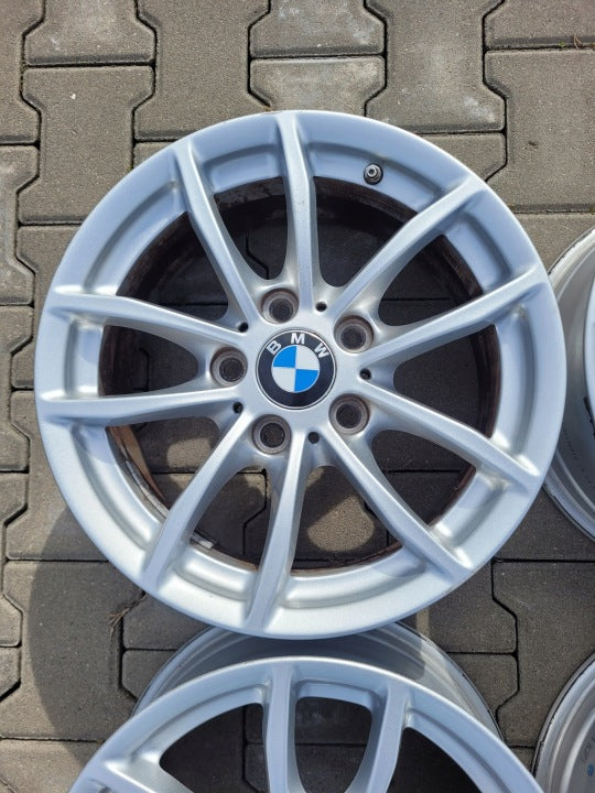 4x Alufelge 16 Zoll 7.0" 5x120 40ET Glanz Silber 6796202 BMW F22 F21 F23 F20 FEL8352874747ra