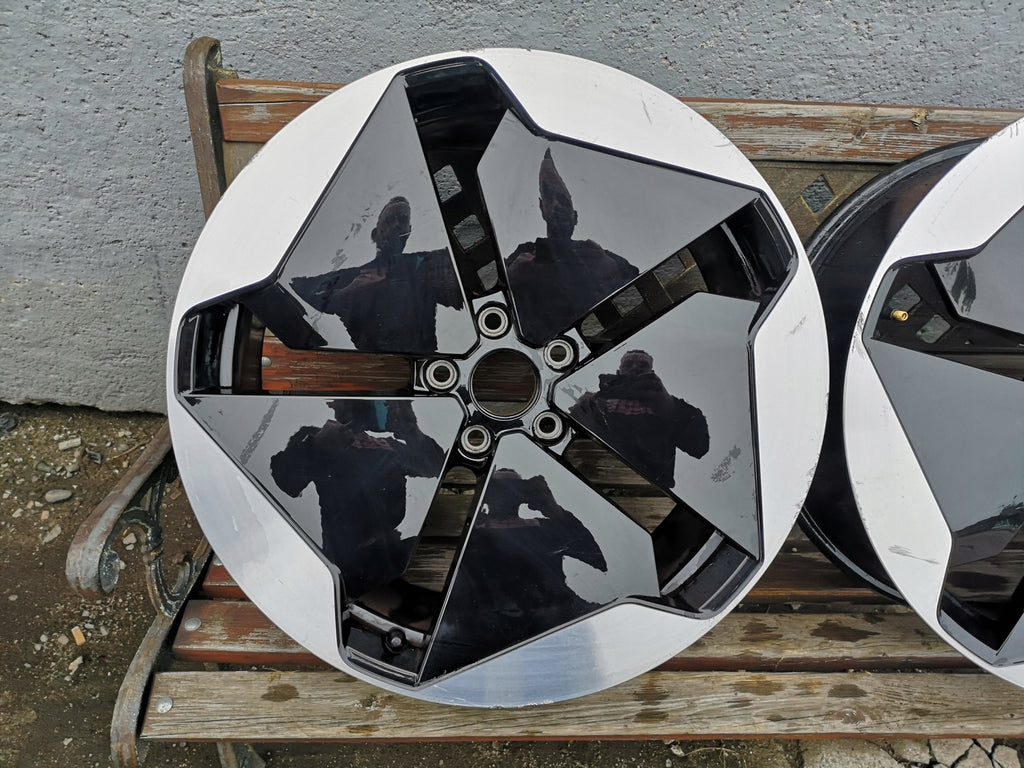 1x Alufelge 20 Zoll 7.5" 5x112 44ET Glanz Schwarz 10A601025 VW Id.3 Rim Wheel