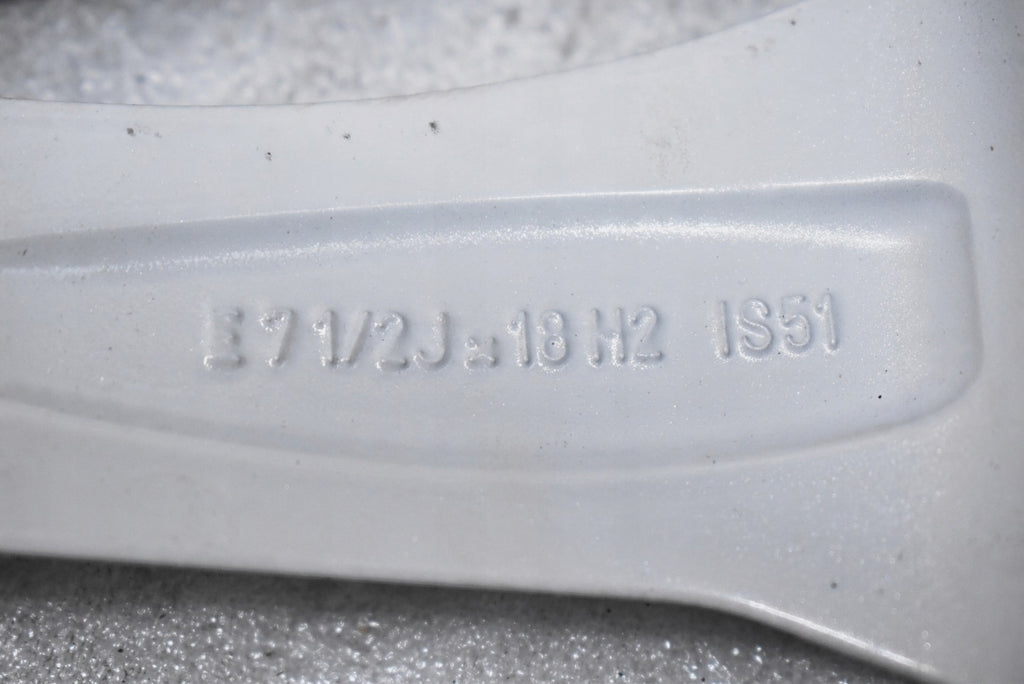 1x Alufelge 18 Zoll 7.5" 5x112 51ET Glanz Silber 6856068 BMW F39 X1 F48