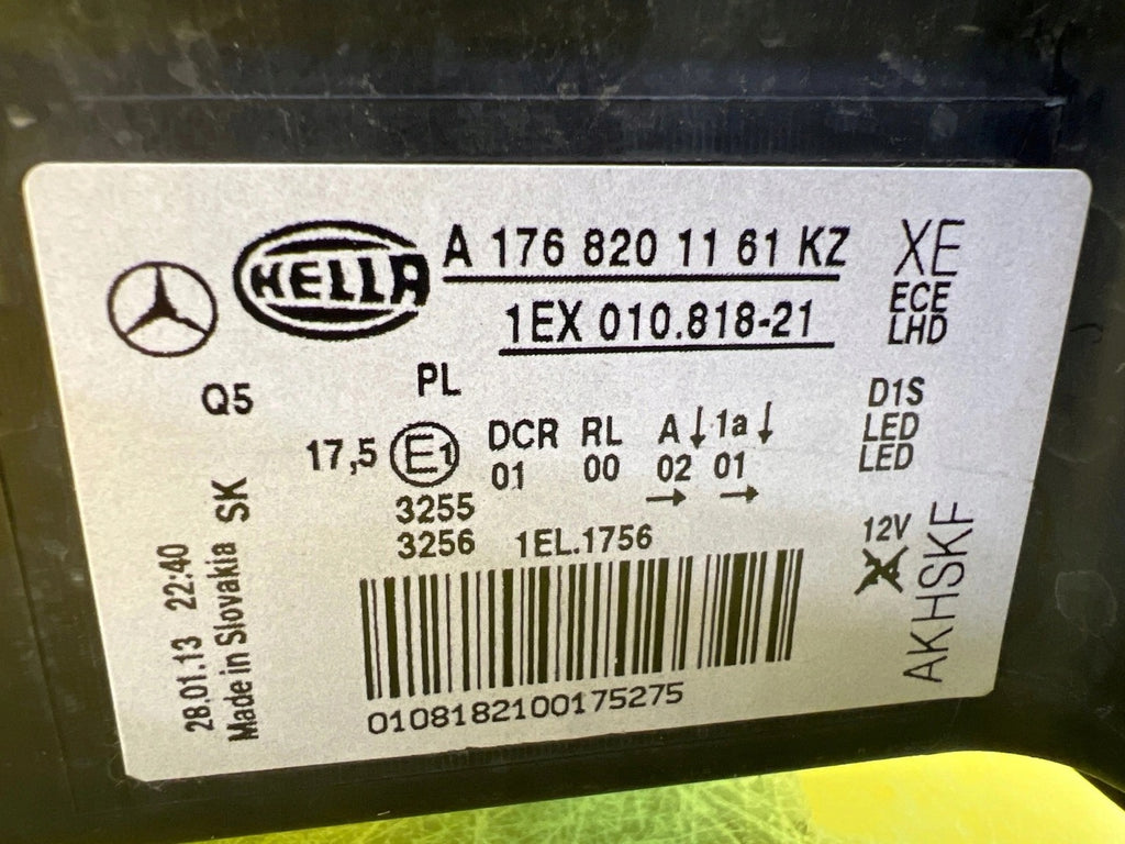Frontscheinwerfer Mercedes-Benz W176 A1768201161 Xenon Links Headlight SCH5600956716zo