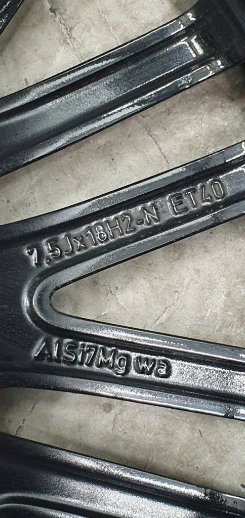 1x Alufelge 18 Zoll 7.5" 5x112 40ET A2064014900 Mercedes-Benz C-Class W206 FEL2865185645gb