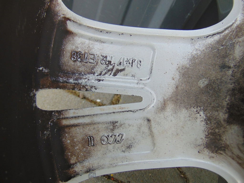 1x Alufelge 17 Zoll 8.0" 5x112 38ET A2114013602 Mercedes-Benz W211 Rim Wheel