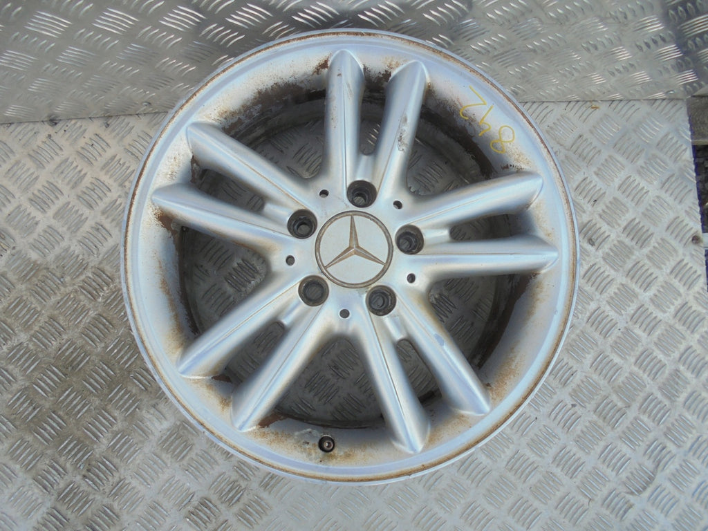 4x Alufelge 16 Zoll 7.0" 5x112 Mercedes-Benz Rim Wheel