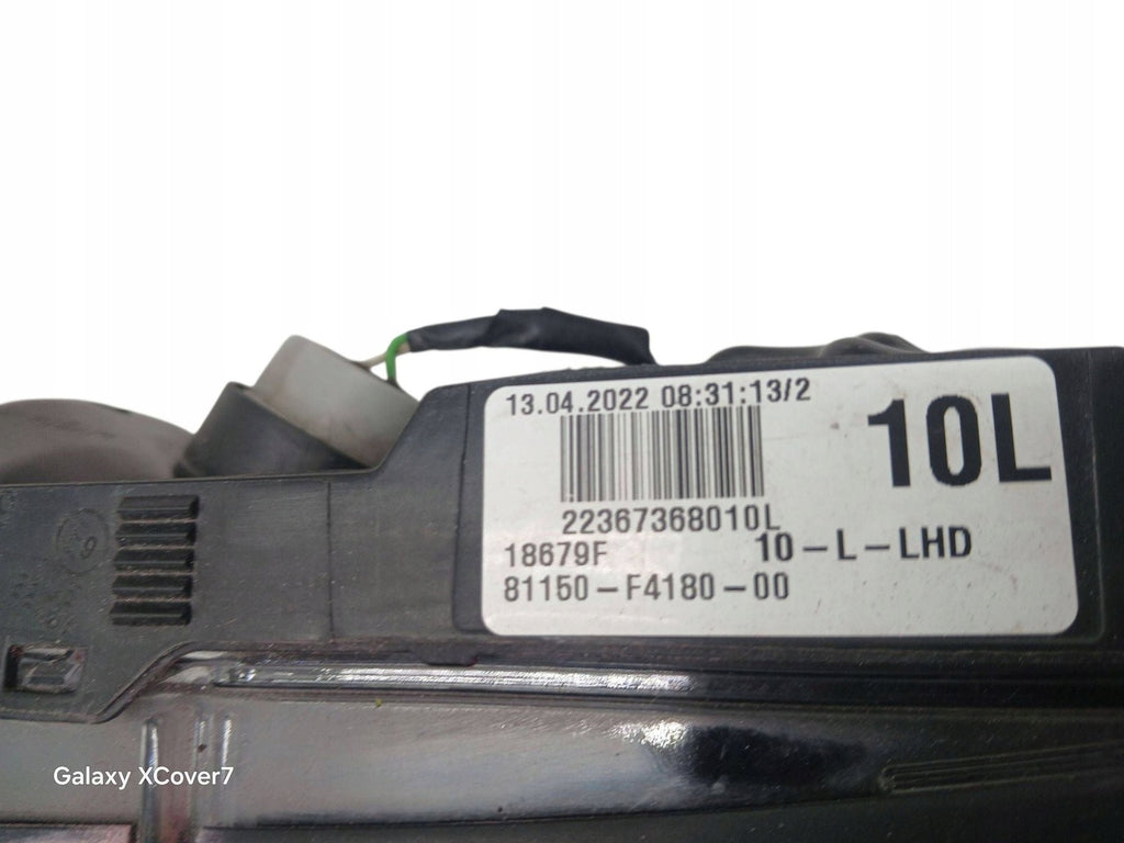 Frontscheinwerfer Toyota Chr C-Hr 81150-F4180 Full LED Links Headlight SCH4592451978yr