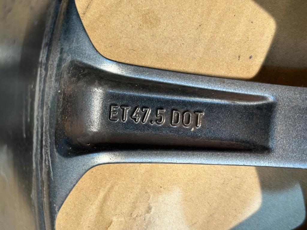 1x Alufelge 17 Zoll 7.0" 4x108 47 5ET H1BC-1007-D1A Ford Fiesta Rim Wheel