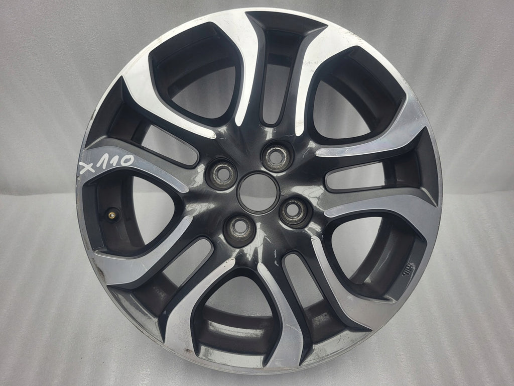 1x Alufelge 16 Zoll 5.5" 4x100 40ET Glanz Graphit 99659965 Mazda II Mg Rim Wheel FEL8437087100jx
