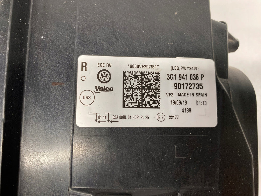Frontscheinwerfer VW Passat B8 3G1941036P LED Rechts Scheinwerfer Headlight SCH7488571103jl
