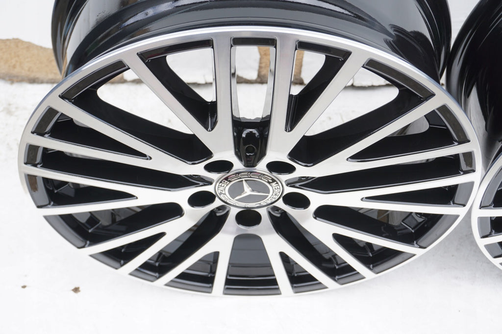 4x Alufelge 18 Zoll 7.5" 5x112 49ET Glanz Schwarz A1774010600 Mercedes-Benz W177 FEL1141448088tg