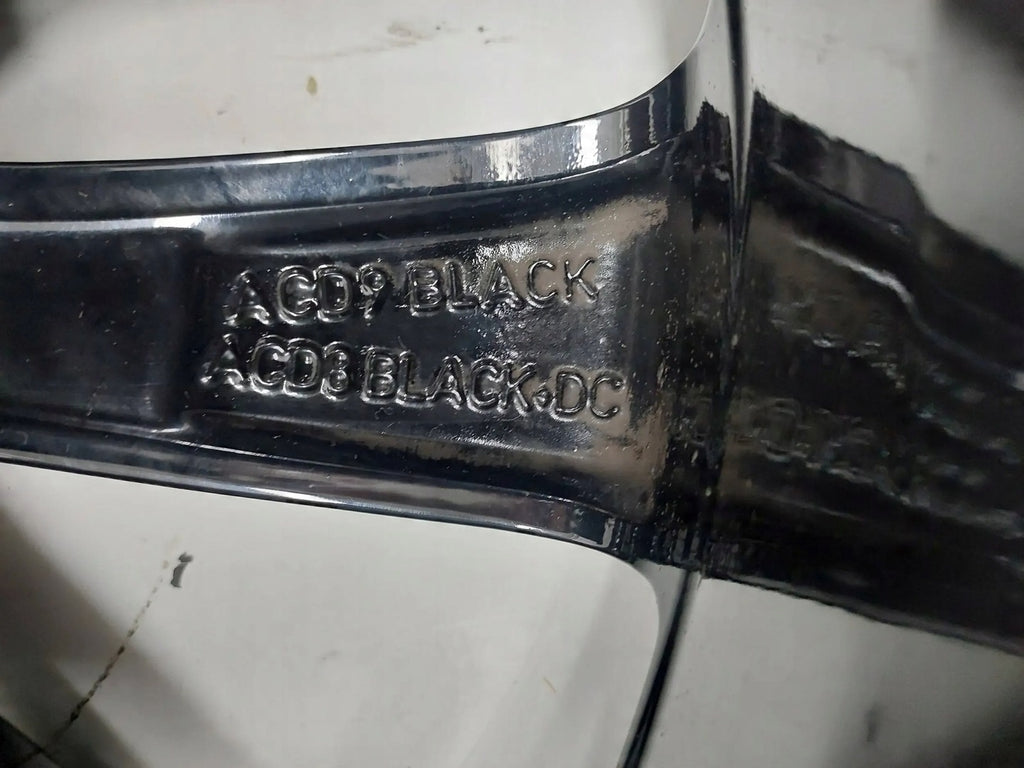 1x Alufelge 18 Zoll 8.5" 5x115 49ET Glanz Schwarz Opel Insignia B Rim Wheel