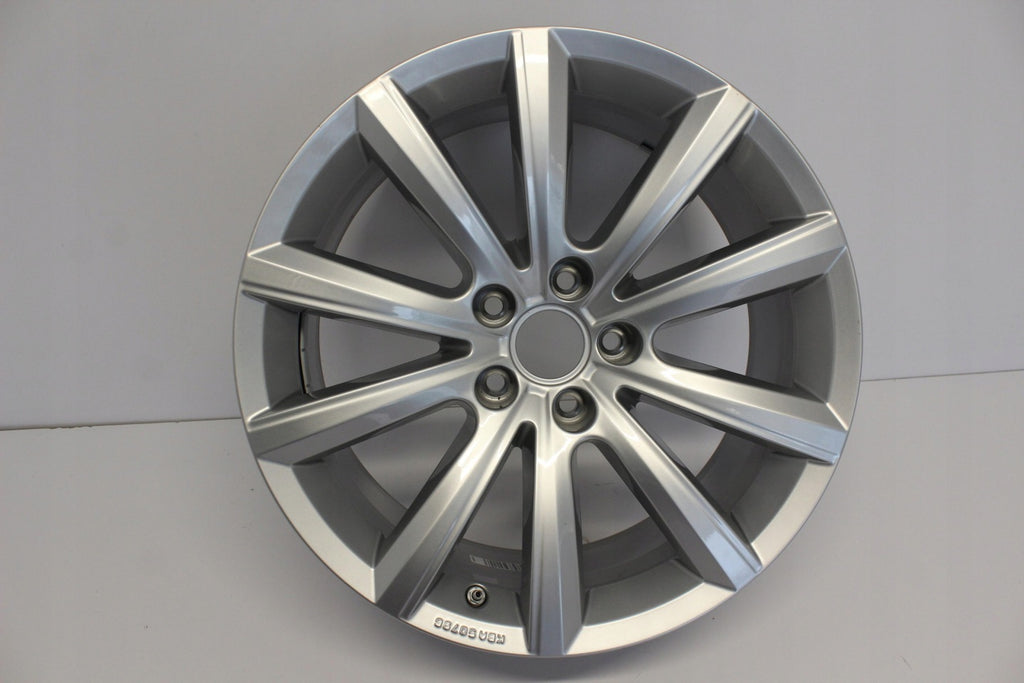 1x Alufelge 18 Zoll 8.0" 5x130 25ET Glanz Silber 760071498 VW Touareg Rim Wheel FEL8497922776dd