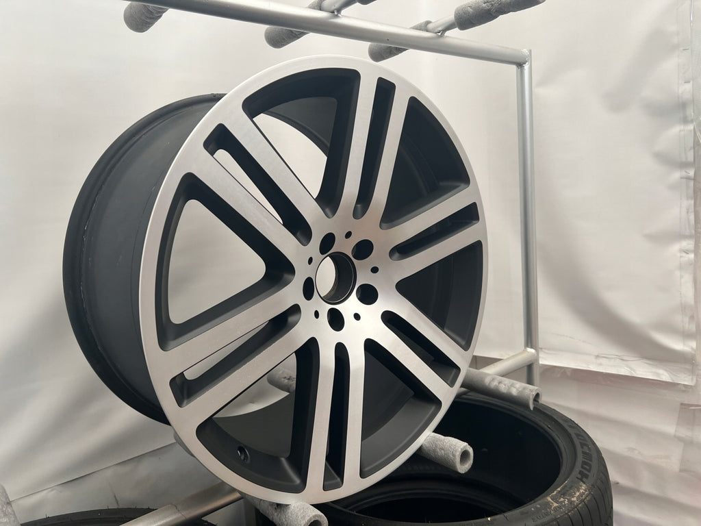 1x Alufelge 21 Zoll 9.5" 5x112 Glanz A1674012800 Mercedes-Benz Gle Rim Wheel FEL8526171740ht