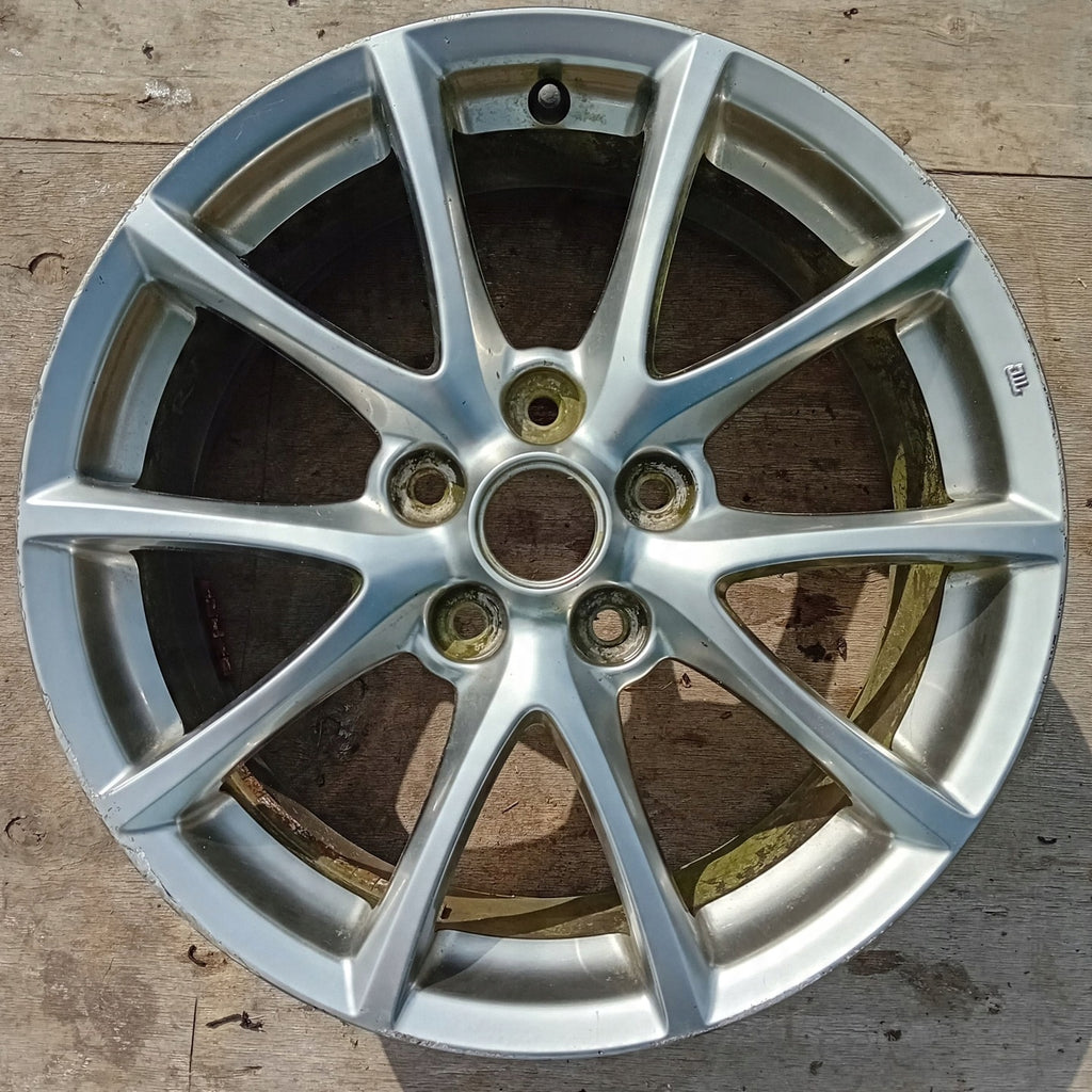1x Alufelge 17 Zoll 7.0" 5x114.3 55ET Glanz Silber Mazda Mx5 Rim Wheel