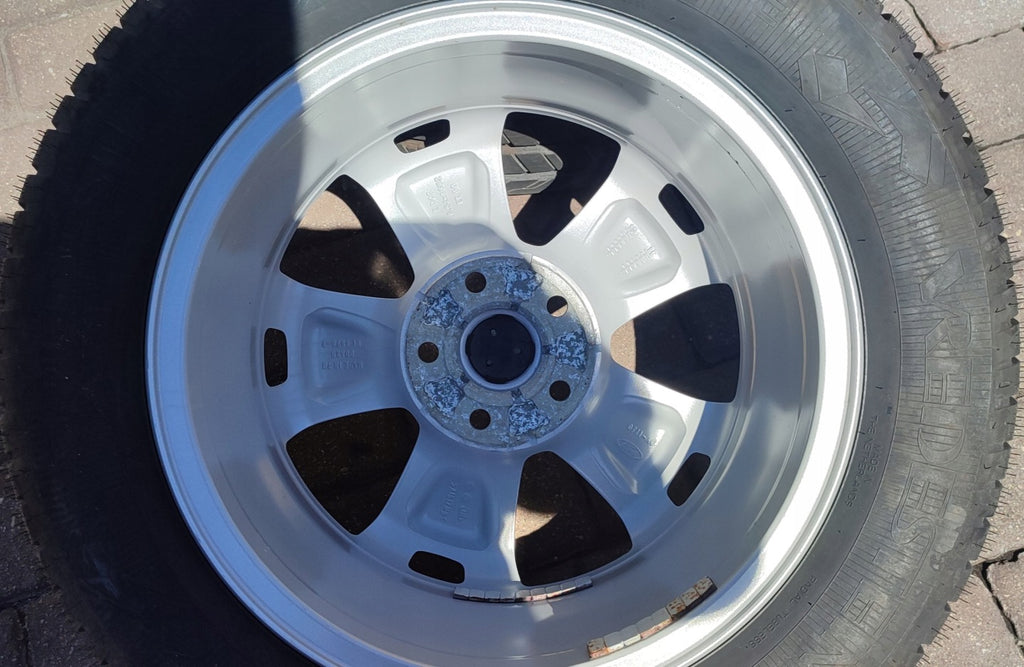 1x Alufelge 16 Zoll 6.5" 5x108 50ET Glanz Silber DT11-AC Ford Tourneo Rim Wheel FEL7014859996gv