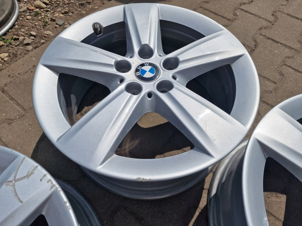 4x Alufelge 17 Zoll 7.5" 5x112 54ET Glanz Silber 6855087 BMW F45 F46 Rim Wheel FEL8115920293mk